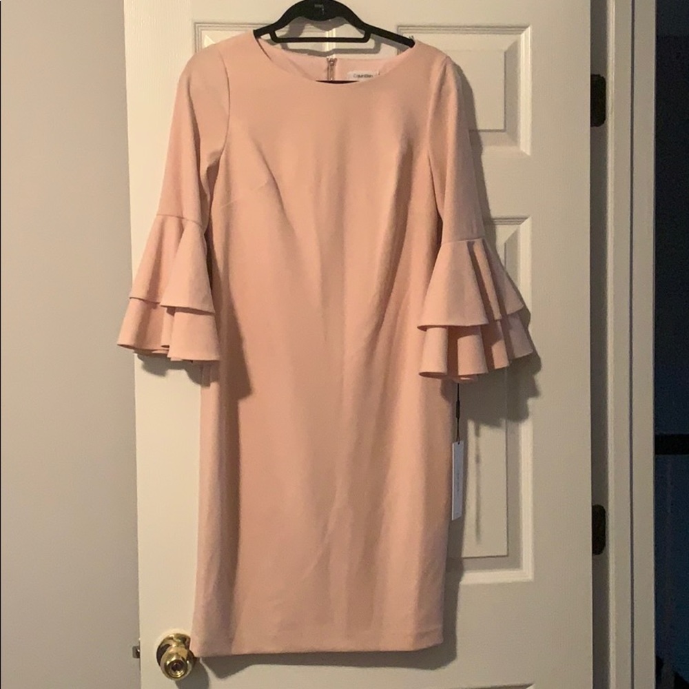 Blush Calvin Klein Dress